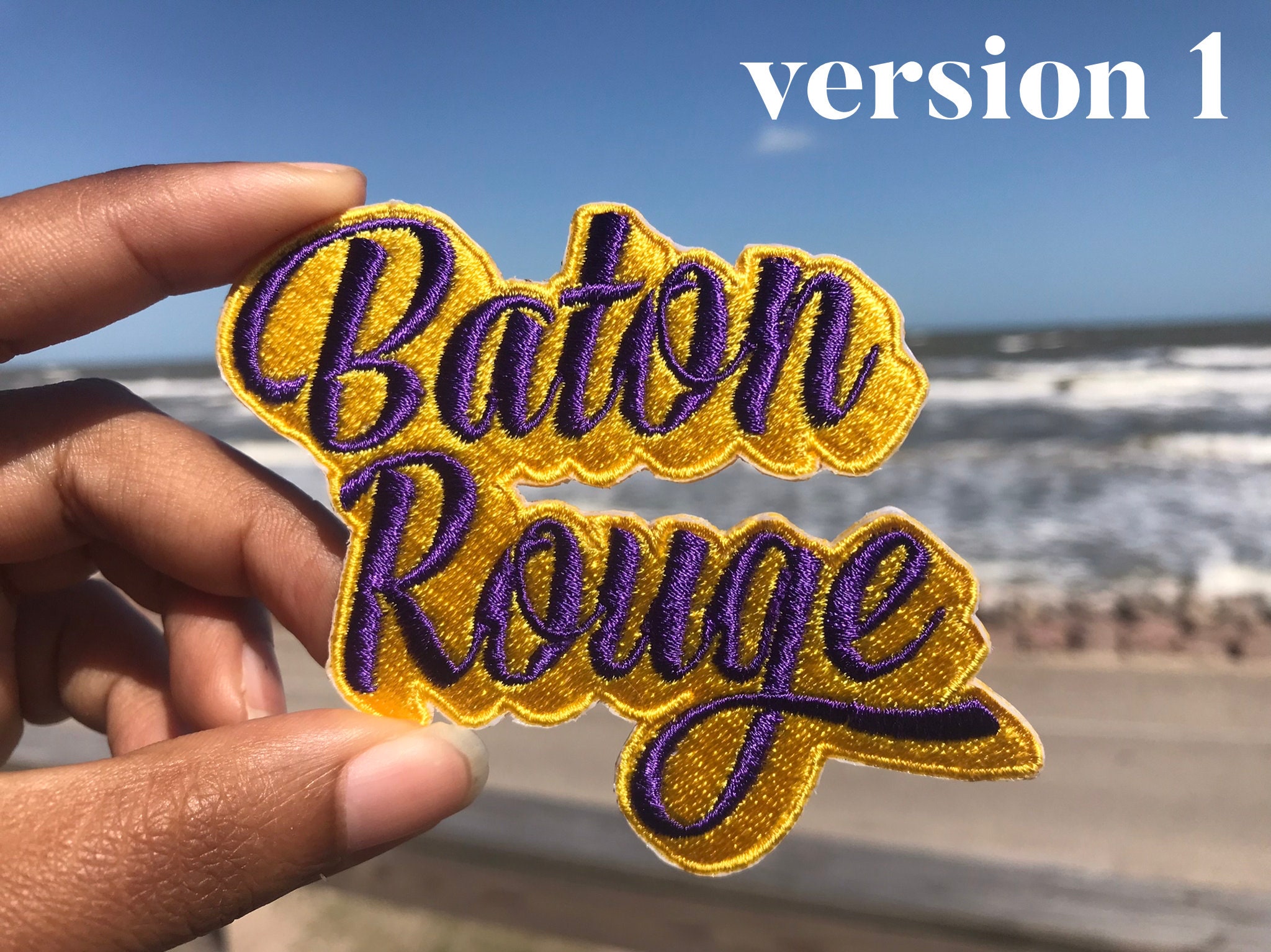 Baton Rouge Patch / Custom Colors - Etsy