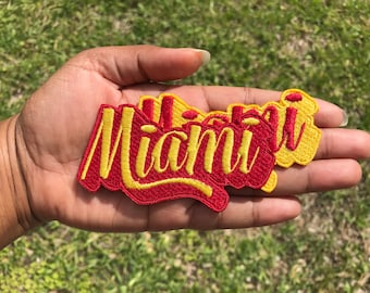 Miami patch / custom colors / Miami Beach patch