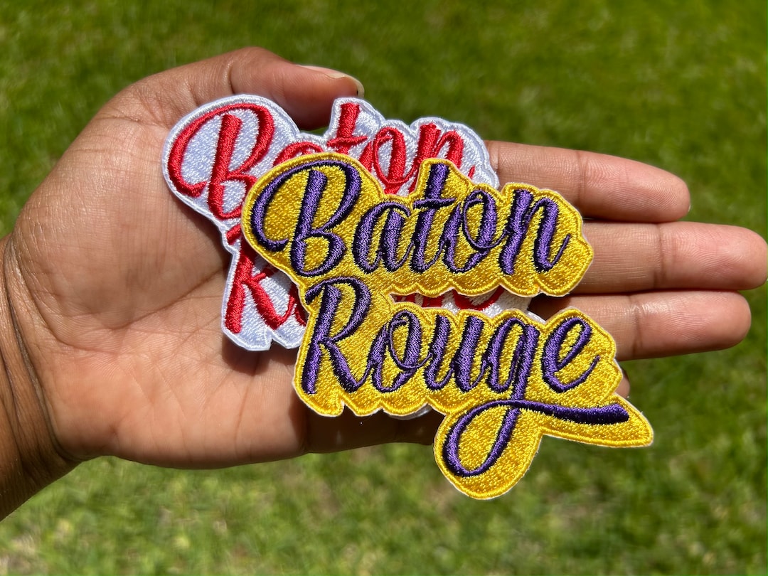 Baton Rouge Patch / Custom Colors - Etsy