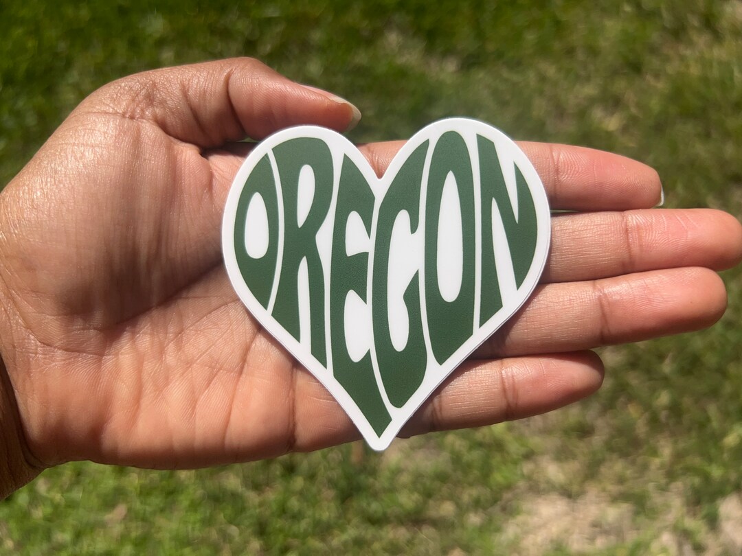 Oregon Sticker Template Oregon Sticker - Etsy