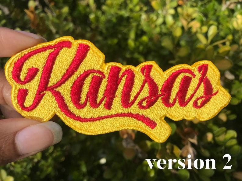 Kansas Patch / Custom Colors - Etsy