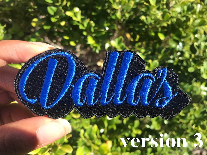Dallas Patch / Custom Colors - Etsy