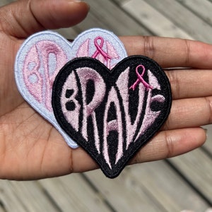 Brave patch / custom colors / cancer fighter / cancer survivor
