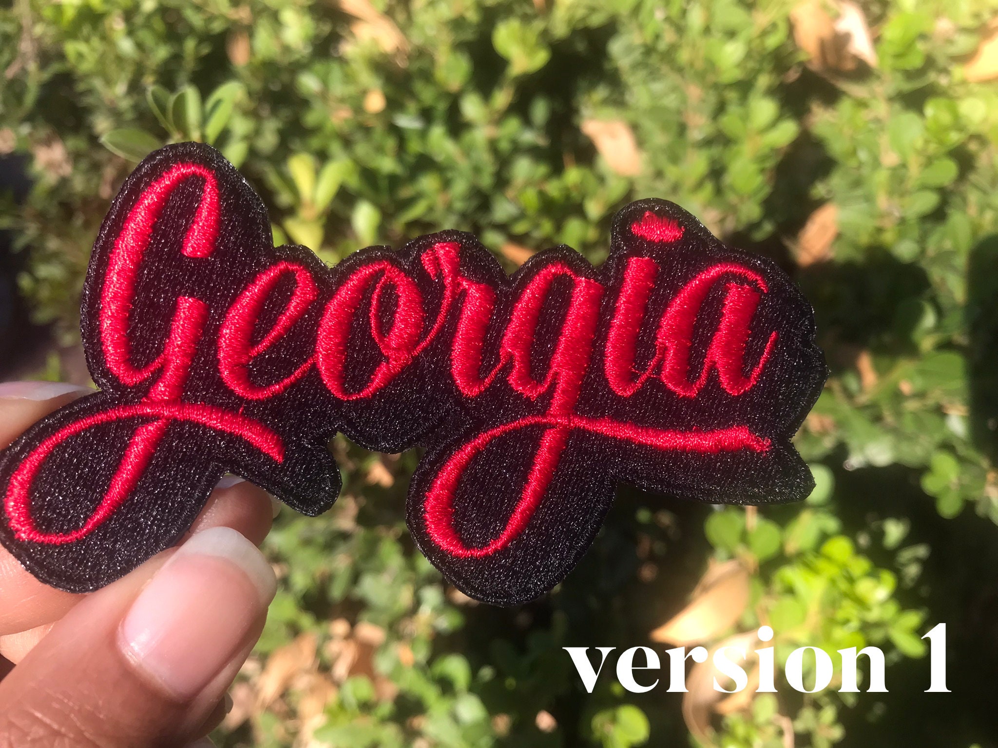 Georgia Patch / Custom Colors - Etsy