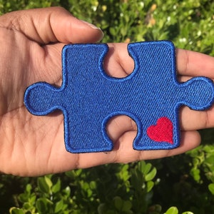 Autism Puzzle Piece Patch / custom colors