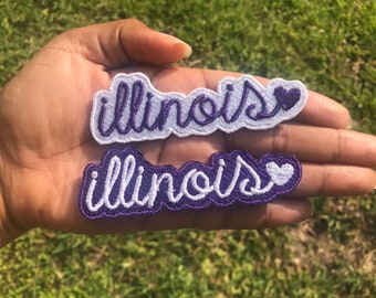 Illinois Love Patch / custom colors