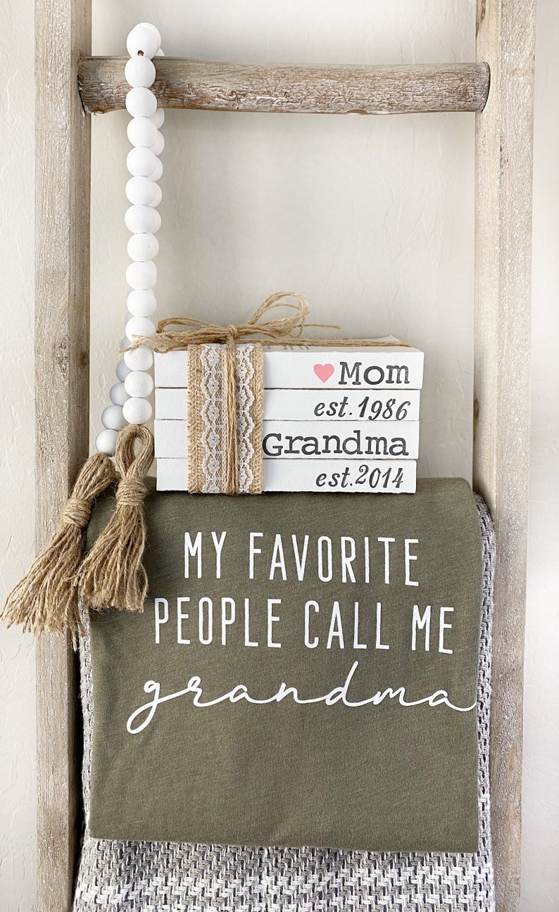 Mothers day book stacks/ Mothers day gift ideas/ Custom
