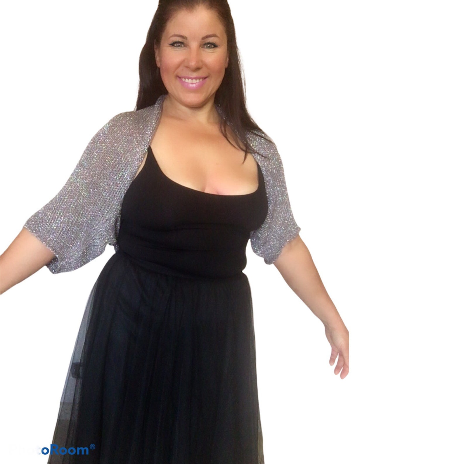 Wedding Silver Shrug Shrugs and Boleros Shrugs for Wedding Etsy