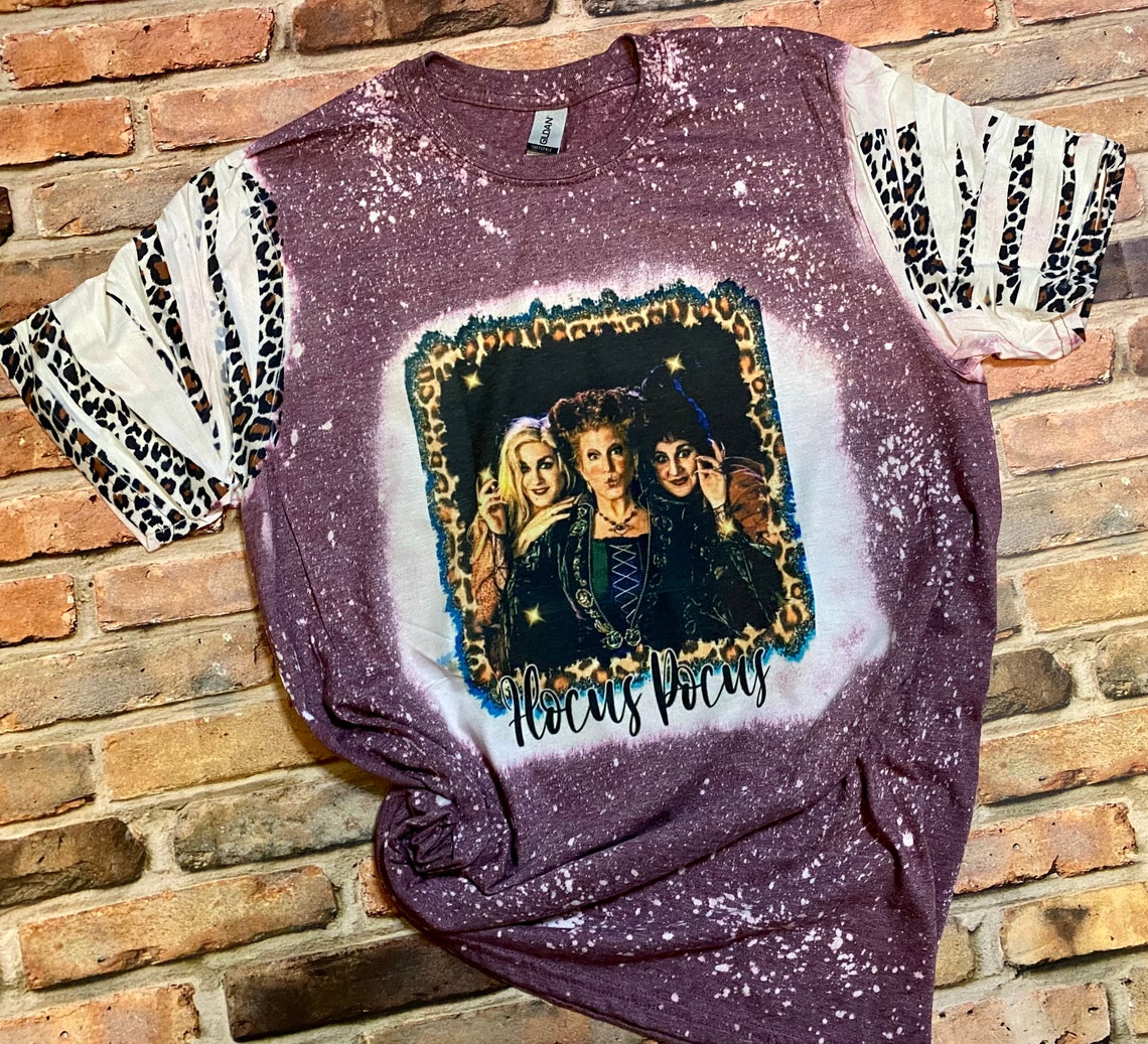 hocus pocus bleached shirt