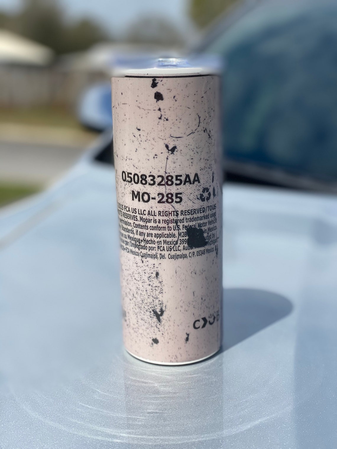 Mopar Oil Filter Epoxy Tumbler/ Mopar Filter Cup/dodge Oil Etsy