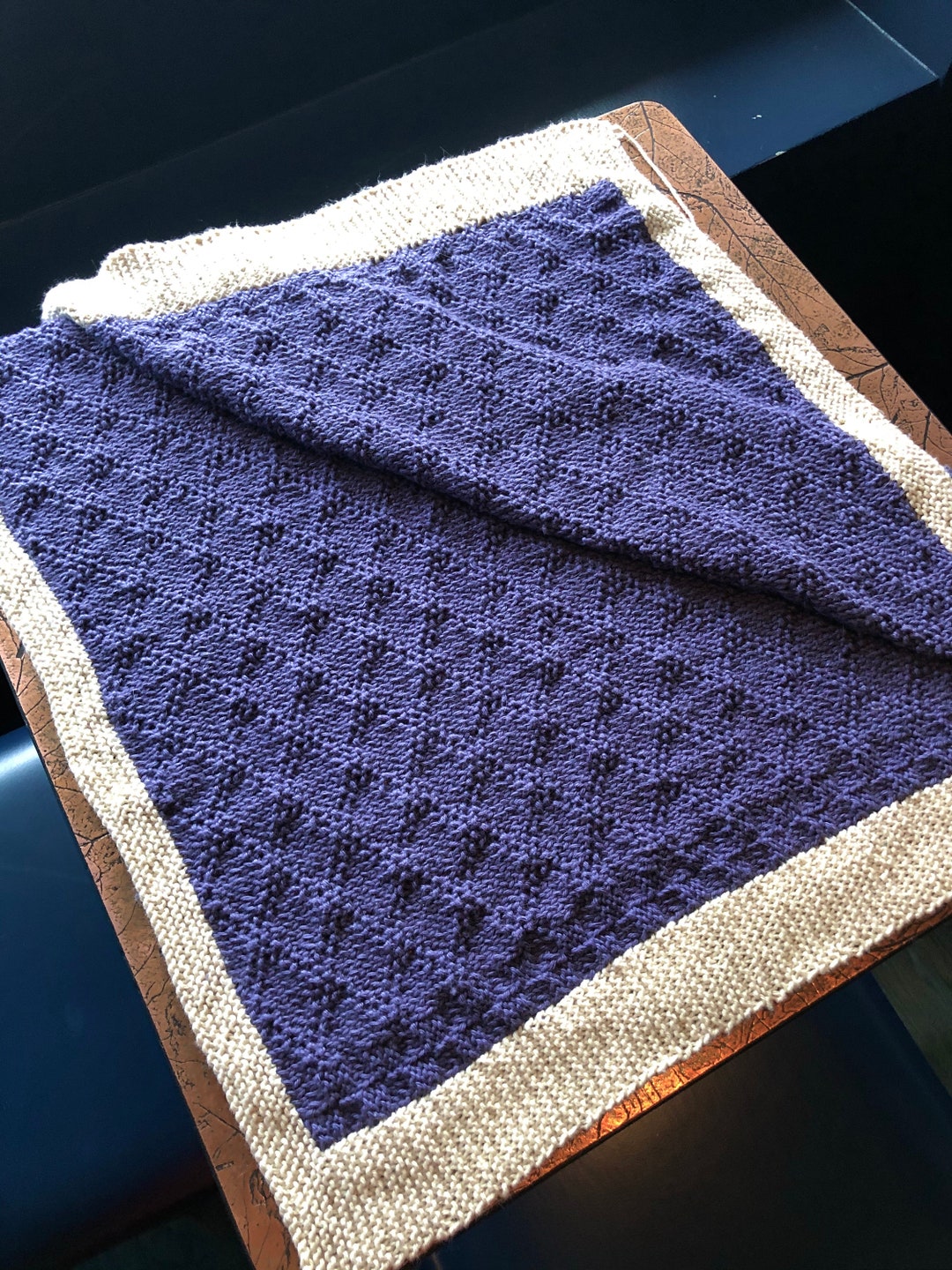 MADE TO ORDER Hand Knitted Baby Blankets Custom Made to Order, From New Born to Toddler Various