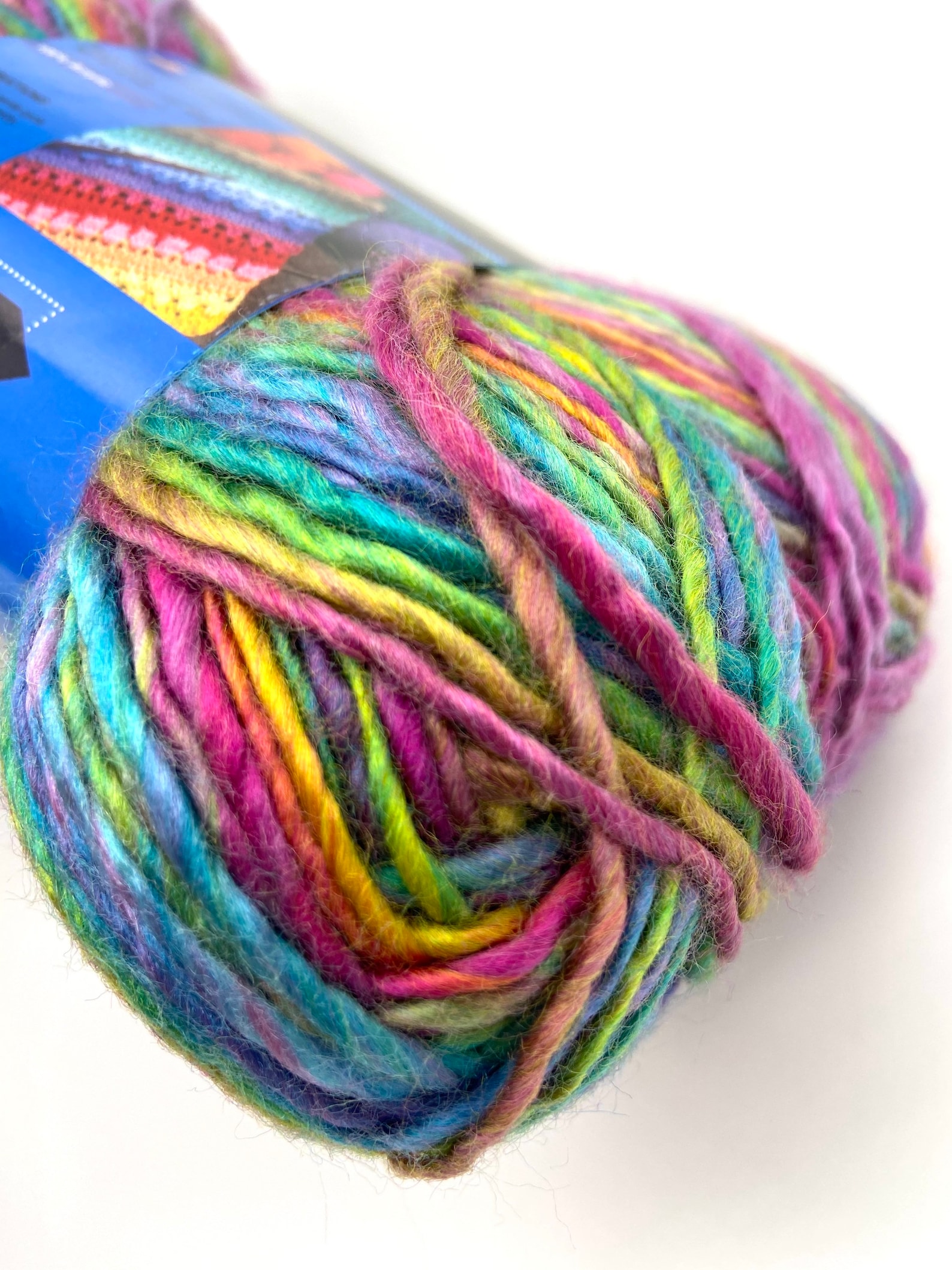 2pack Rainbow Colors Yarn by Dream Weaver twin pack 2 skein Etsy