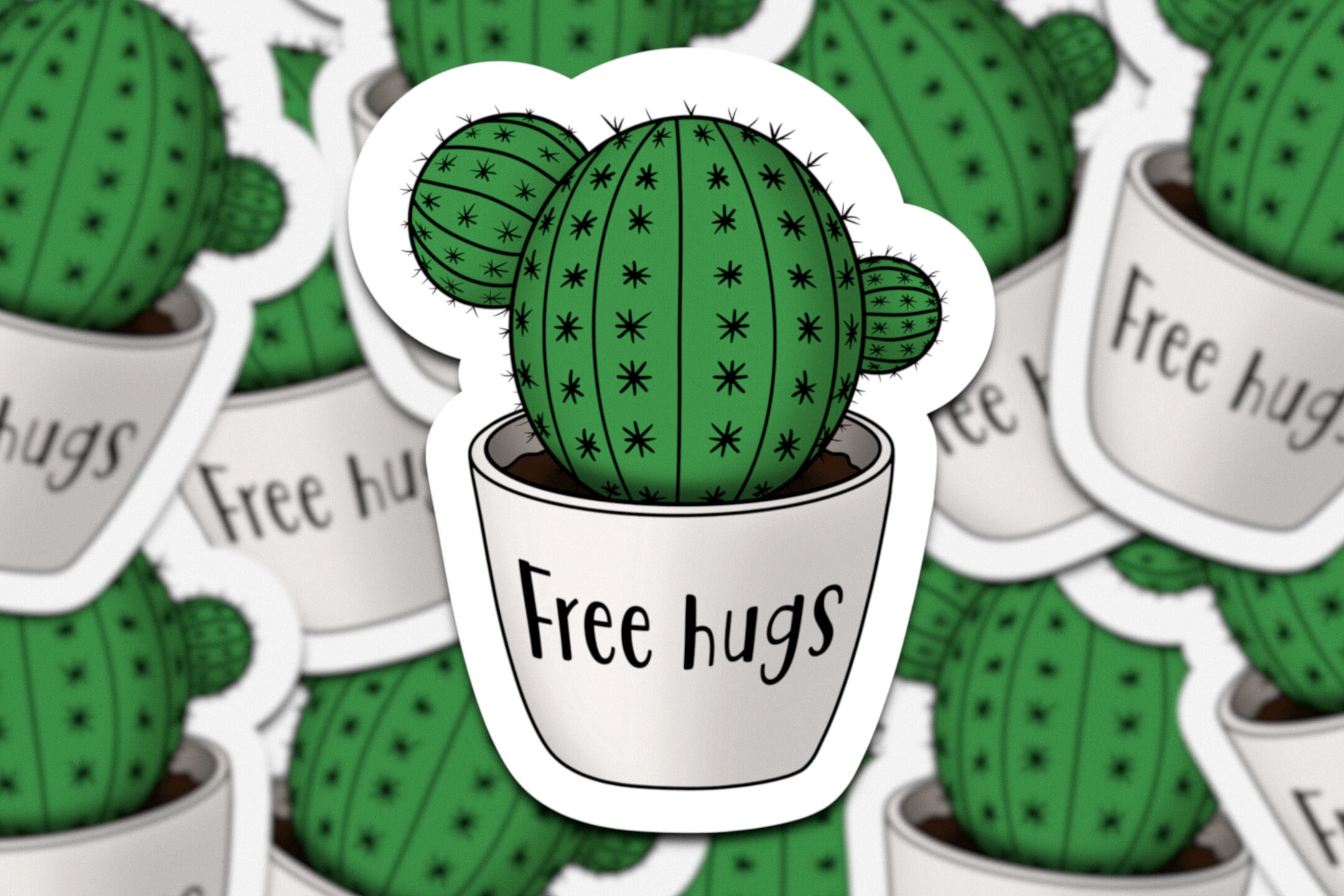 drink shop cactus Cactus Inflatable Drink Holder main image 0