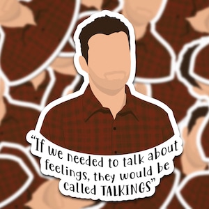 Nick Miller New Girl | Talkings Quote | Nick Miller Quote | New Girl Quote Sticker | Nick Miller Quotes