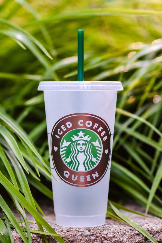 Buy Ice Coffee Queen Starbucks Cup Online in India - Etsy