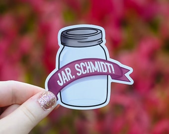 MAGNET Jar Schmidt! | New Girl Magnet! | Funny New Girl Magnet | Schmidt Magnet | New Girl TV Show | Douche Bag Jar | Nick Miller | New Girl