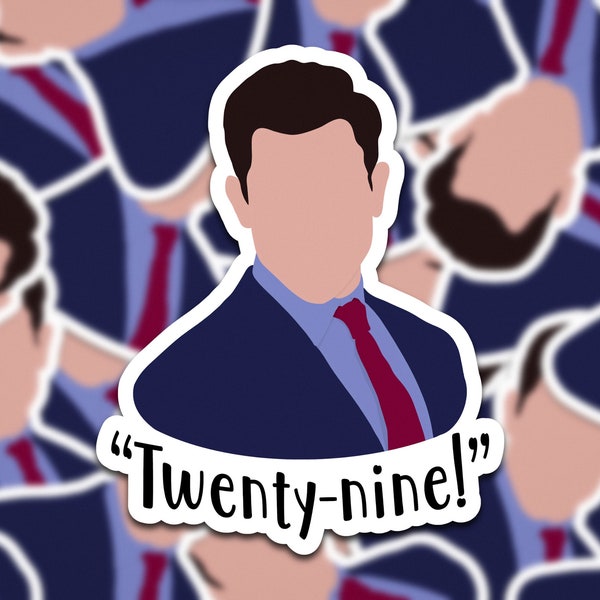 Schmidt New Girl | Twenty Nine!| New Girl Quote Sticker| Funny New Girl Sticker | - New Girl Sticker!