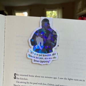 Magnetic BOOKMARK It's Your Girl Winston Aka Winnie The Bish | Winston Quote | New Girl Quote Sticker| Funny New Girl Sticker |