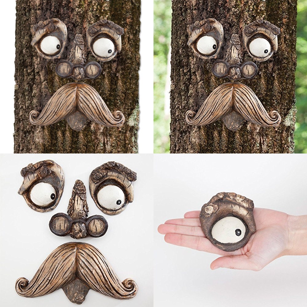 Wise Old Tree Fairy Garden Miniature Tree Old Man Face 