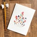 see more listings in the Floral blank card section