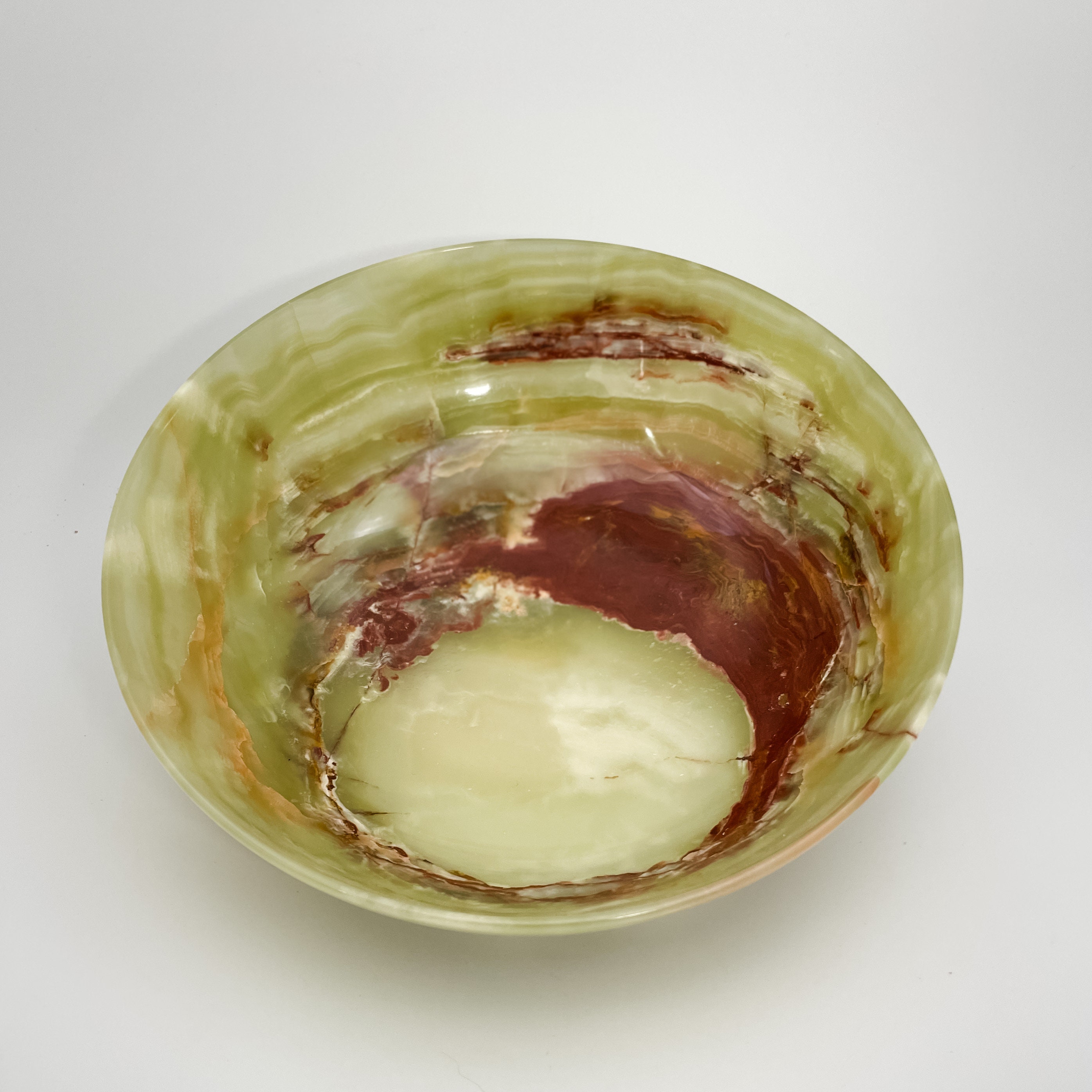 Bol En onyx Vert, Diamètre