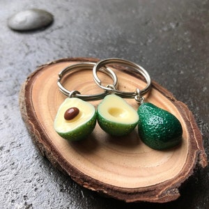 Avocado Halves Keying | Interlocking | Mismatched Halves | Friendship Key Chains