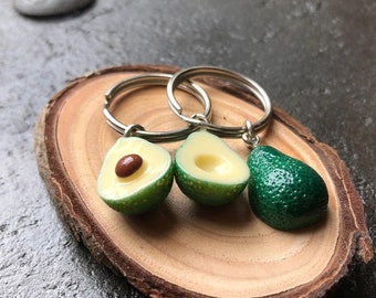 Avocado Halves Keying | Interlocking | Mismatched Halves | Friendship Key Chains