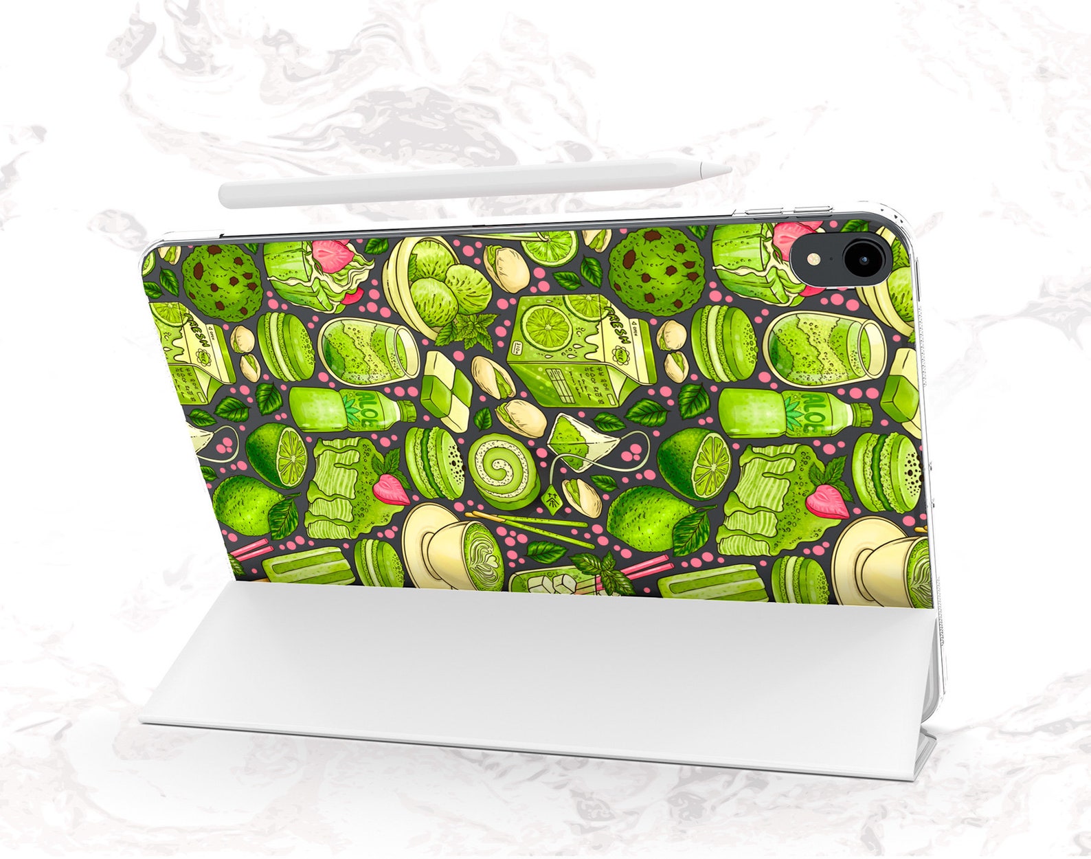 Matcha Food Ipad 4 Case Green Ipad Apple 10.2 2020 Ipad Mini 5 Etsy