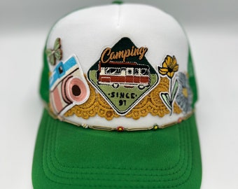 Camping Trucker Hat