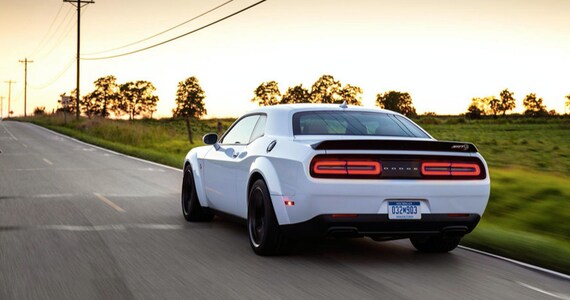 Dodge Challenger Srt Hellcat Redeye Rear Blackout Dodge Etsy