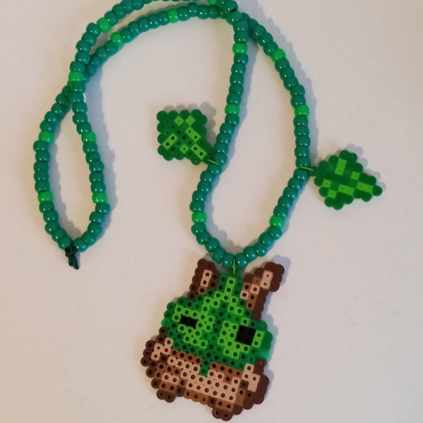 Korok Kandi Perler Necklace-   Legends of Zelda Fantasy Gift Gamer