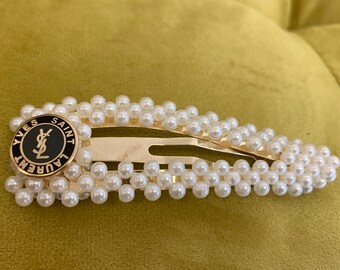Chanel Hair Clip Etsy