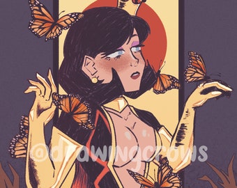 Dr. Mrs. The Monach 11"x17" Poster Print
