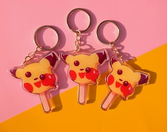 Pikachu Pop 3&quot; Acrylic Charms