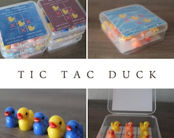 Tic Tac Duck, Cruising Ducks, Duck Games, Cruise - Etsy