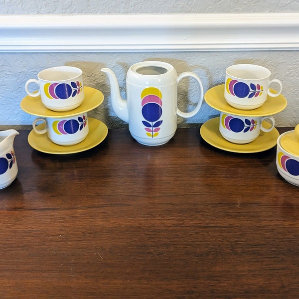 Seltmann Weiden Bavarian Coffee Set from the 1970's