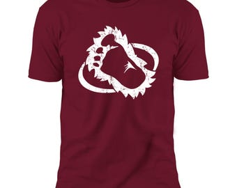 Colorado Avalanche-T-shirt: Big Foot-logo, NHL-hockeykleding