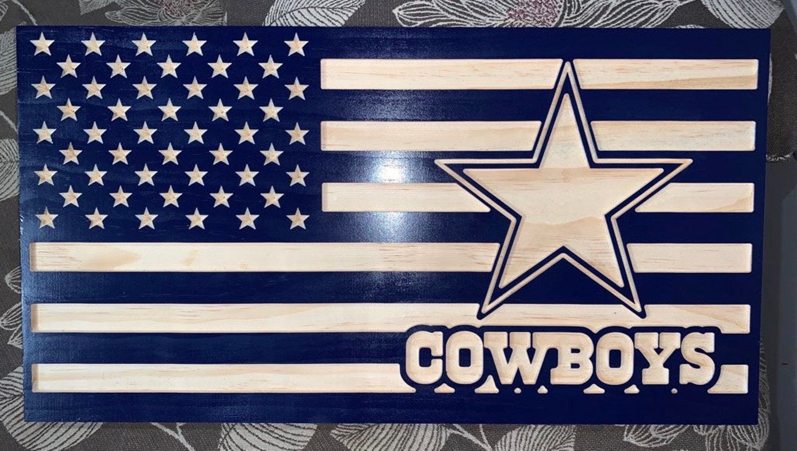 NFL Teams American Flag Etsy