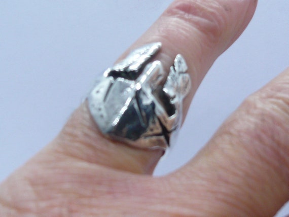 Anello elmo spartano best sale