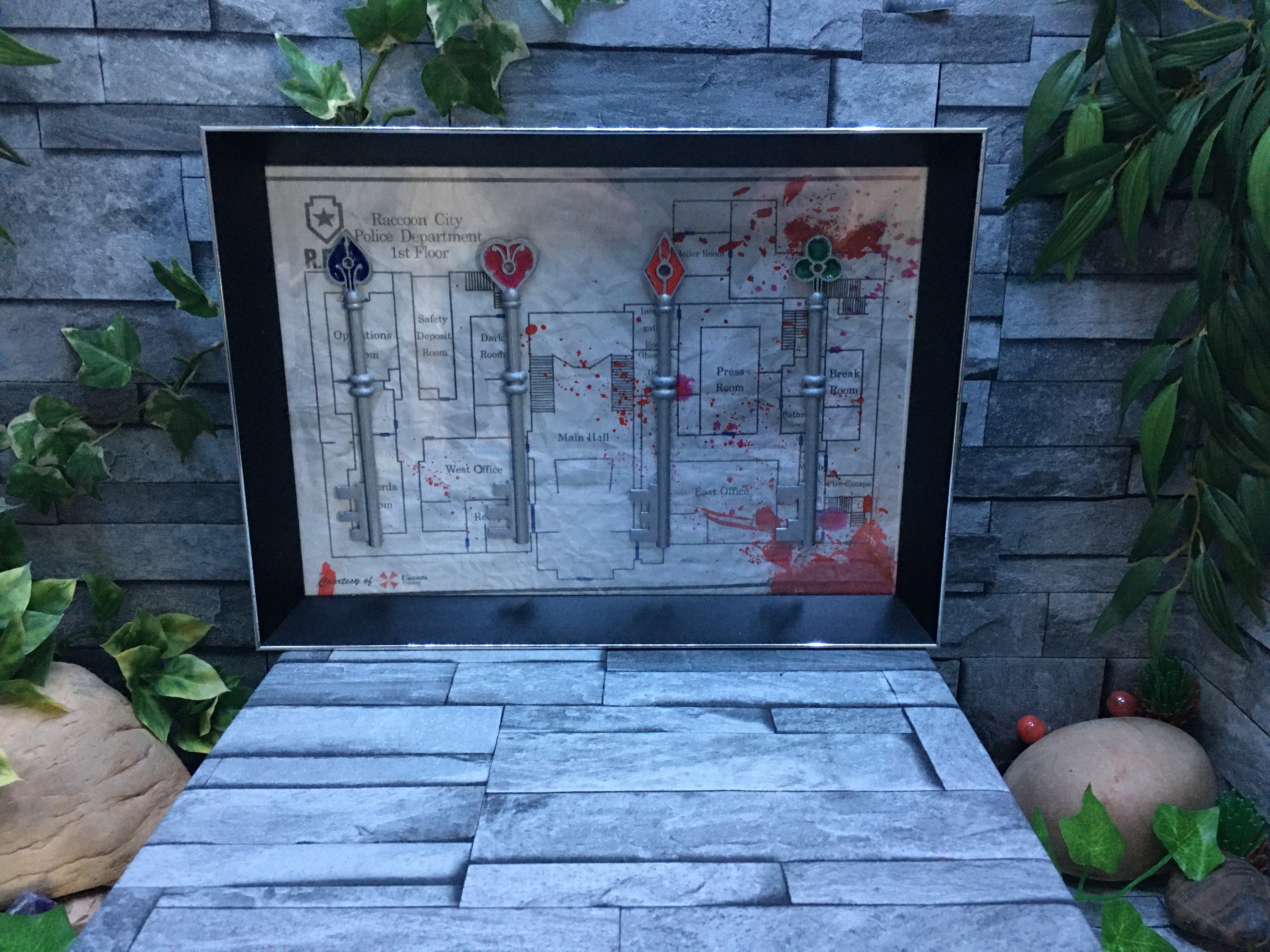 Clé Inspiré Du Rpd Resident Evil