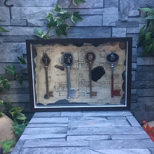 Resident Evil Spencer Mansion Keys Etsy