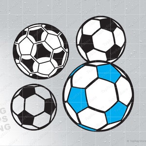 サッカーボール svg、サッカー Svg、サッカー デカール、サッカーボール クリップ アート、サッカーボール シャツ Svg、Eps、Png。レイヤー カット ファイル