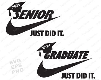 Nike Graduation Svg Etsy