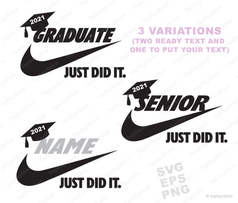 Nike Just Do It Black SVG, Download Nike Logo Vector File, Nike Just Do It  png file, Nike Fashion Logo SVG silhouett…
