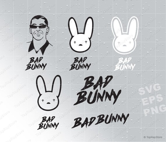 Download Bad Bunny SVG Bad Bunny logo SVG Bad Bunny bundle SVG El ...