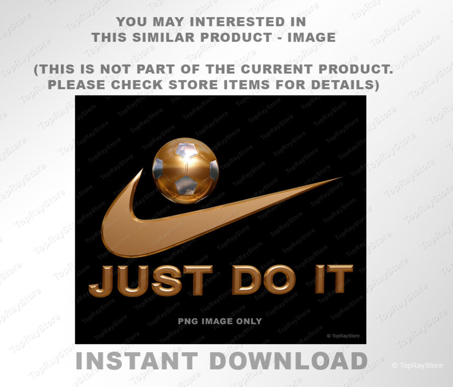 Just do it PNG brand slogan/motto composition PNG image Etsy