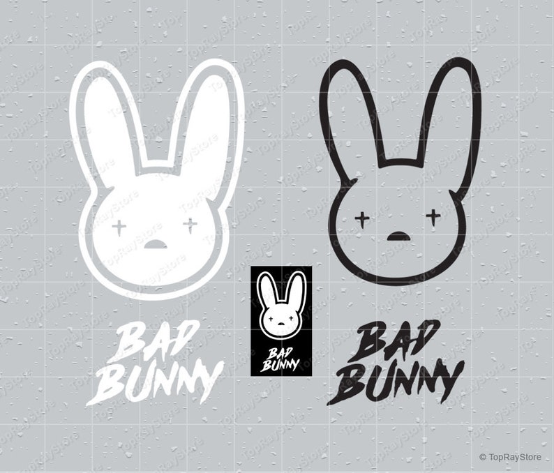 Download Bad Bunny SVG Bad Bunny logo SVG Bad Bunny bundle SVG El ...