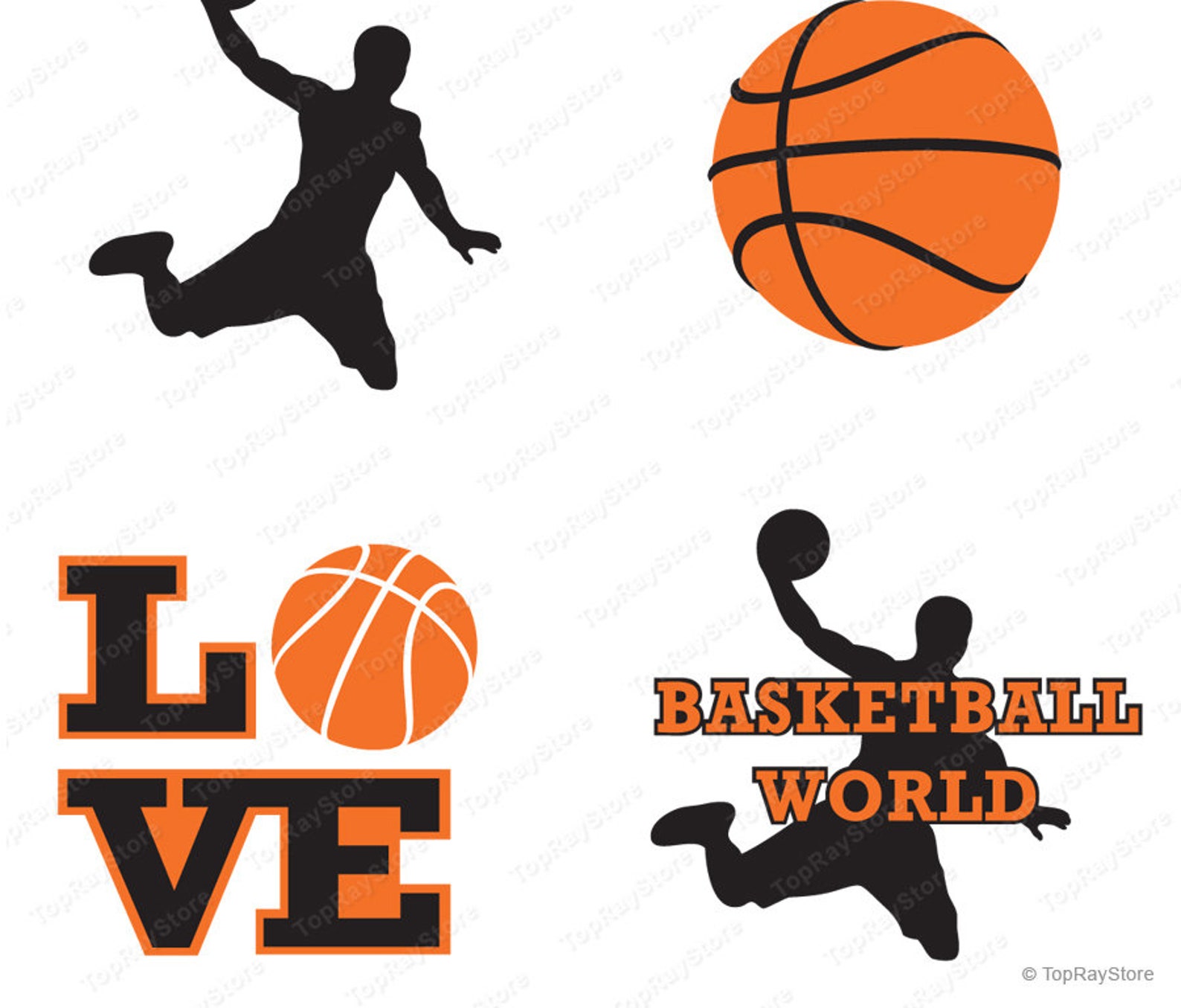 Basketball Dunk Svg Basketball Player Ball Svg Basketball Etsy