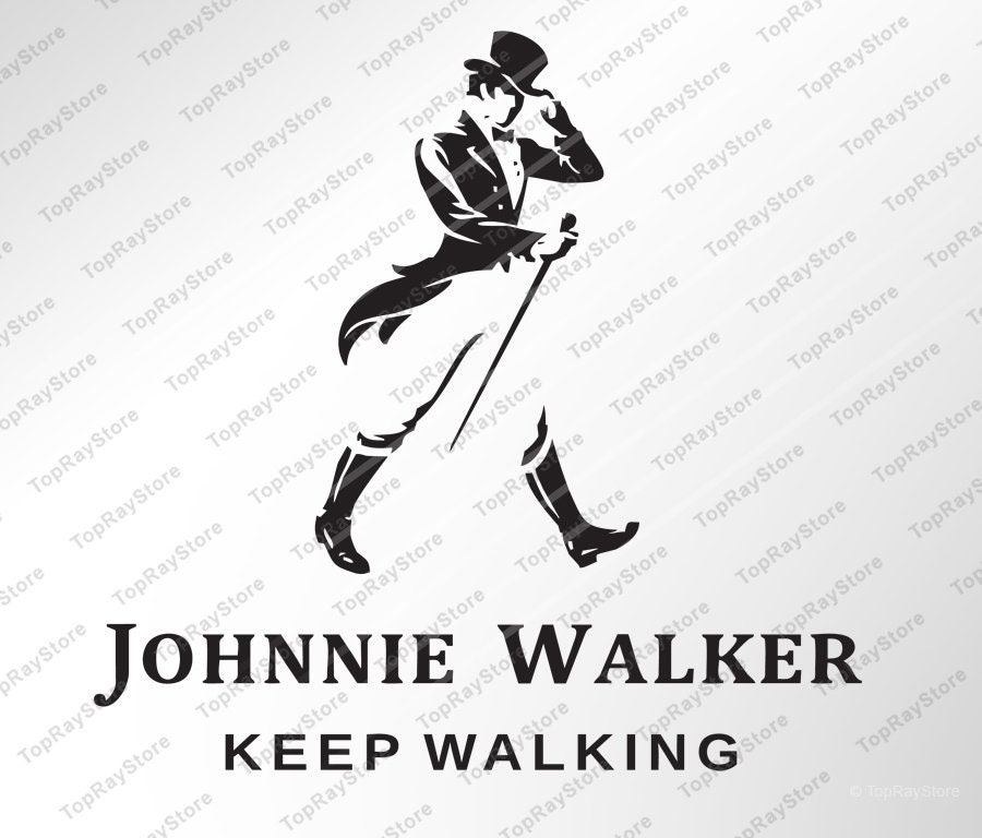 Download Johnnie Walker Svg Keep Walking America Svg Scotch Whisky Etsy