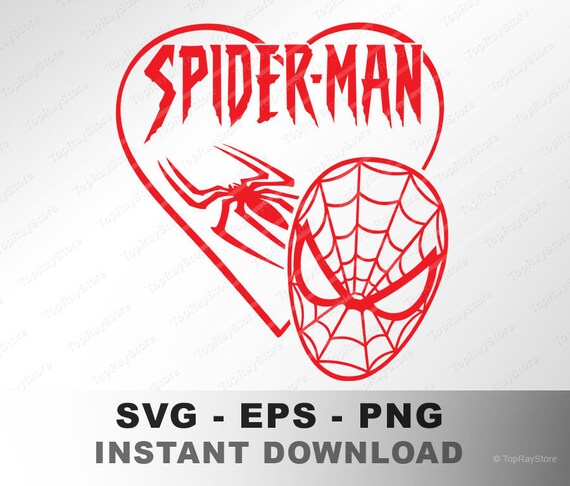 Download Love Spiderman Svg Wire Spiderman Face Wire Cutting Files Etsy